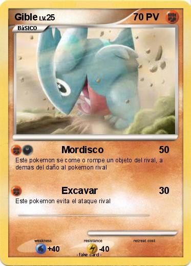 Pokemon Gible