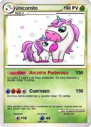Pokemon Unicornito Pokemon Unicornito