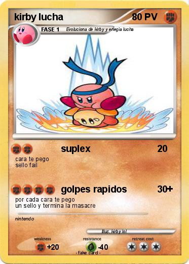 Pokemon kirby lucha