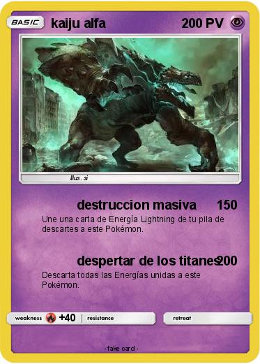 Pokemon kaiju alfa