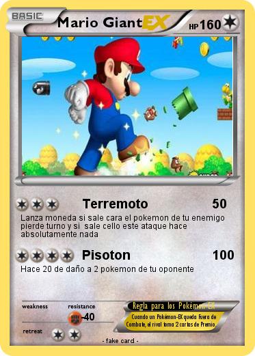 Pokemon Mario Giant