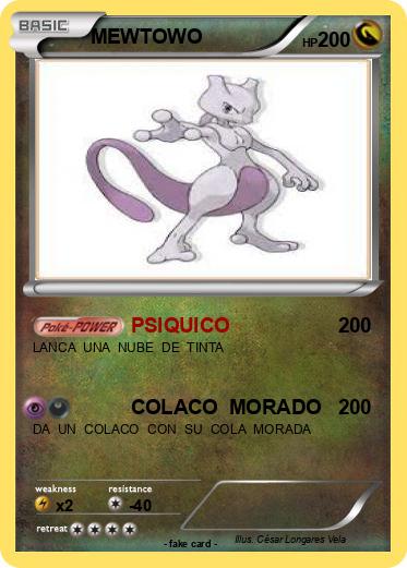 Pokemon MEWTOWO