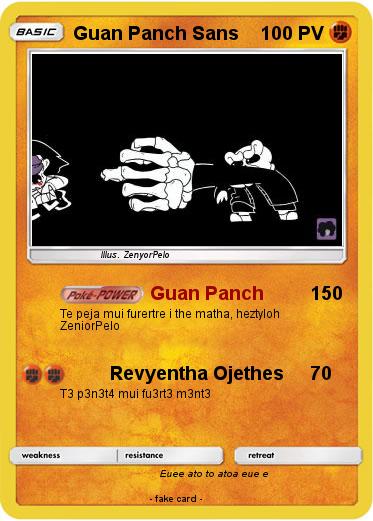 Pokemon Guan Panch Sans