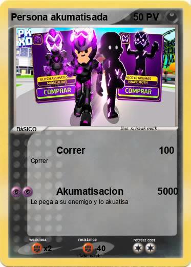 Pokemon Persona akumatisada