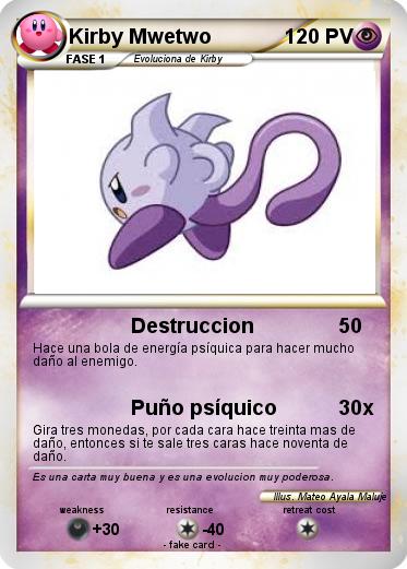 Pokemon Kirby Mwetwo