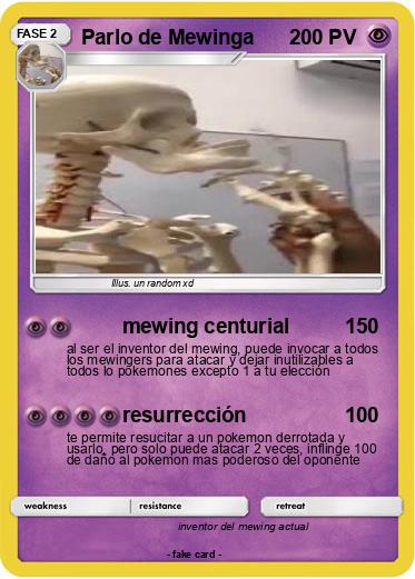 Pokemon Parlo de Mewinga