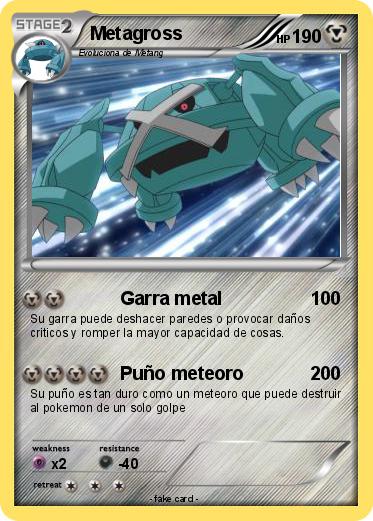 Pokemon Metagross