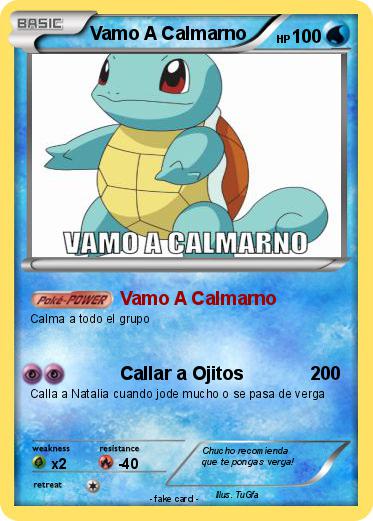Pokemon Vamo A Calmarno