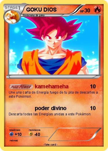 Pokemon GOKU DIOS
