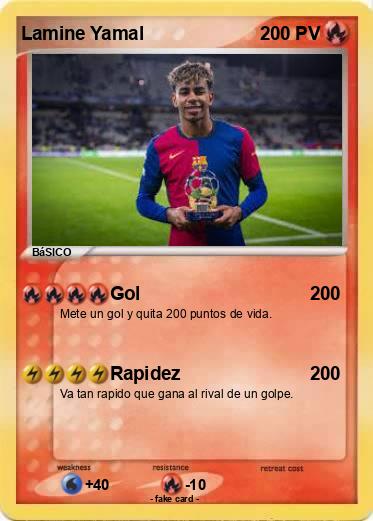 Pokemon Lamine Yamal