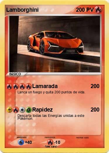 Pokemon Lamborghini