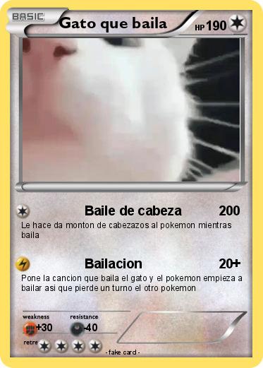 Pokemon Gato que baila