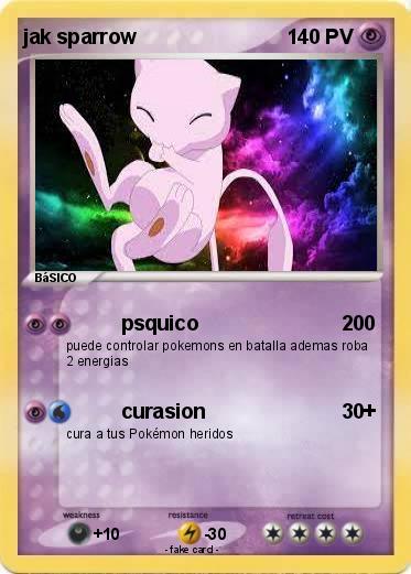 Pokemon jak sparrow