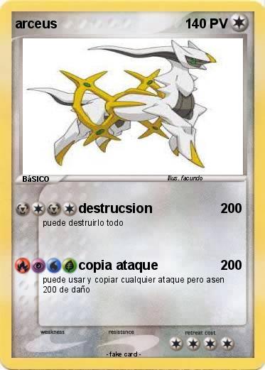 Pokemon arceus