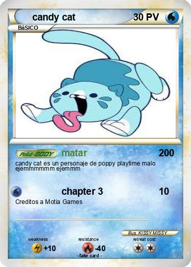 Pokemon candy cat