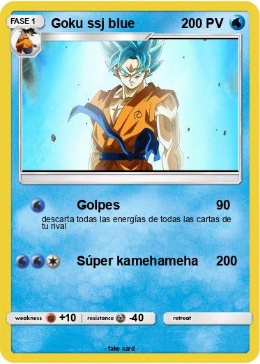 Pokemon Goku ssj blue