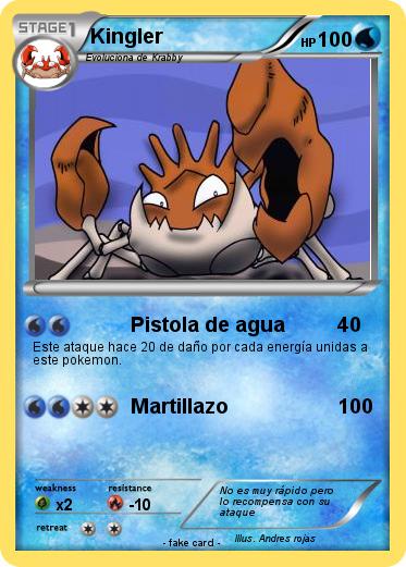 Pokemon Kingler