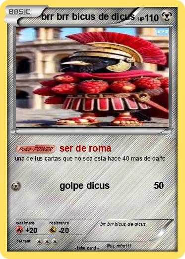 Pokemon brr brr bicus de dicus