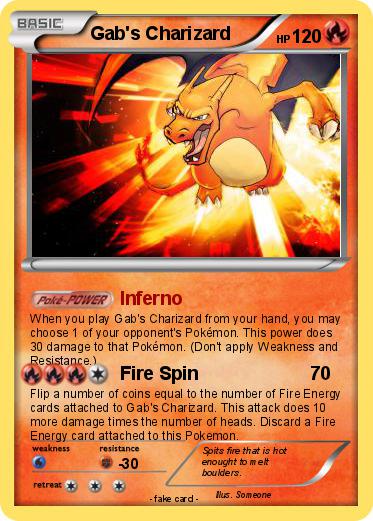 Pokemon Gab's Charizard