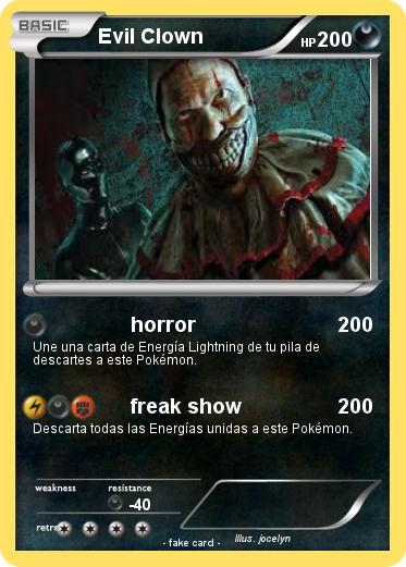 Pokemon Evil Clown