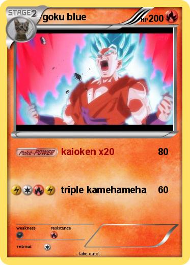 Pokemon goku blue