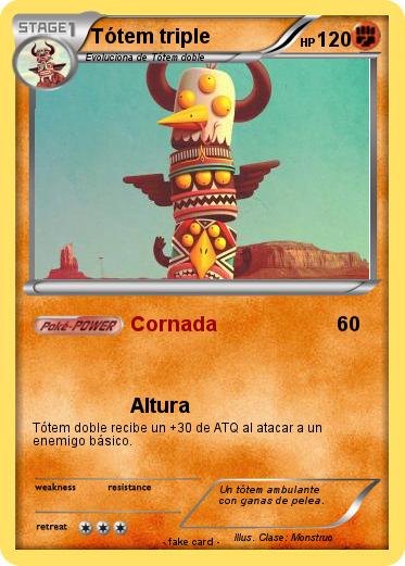 Pokemon Tótem triple