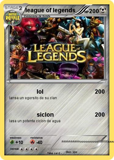 Pokemon league of legends