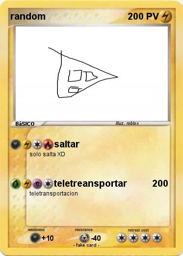 Pokemon random
