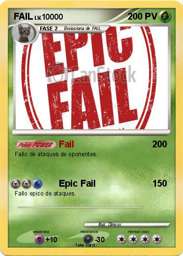 Pokemon FAIL