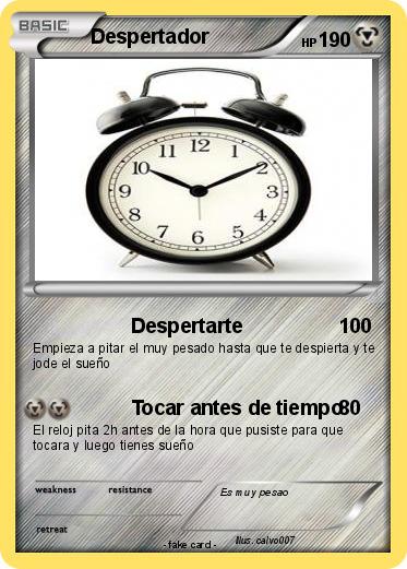 Pokemon Despertador
