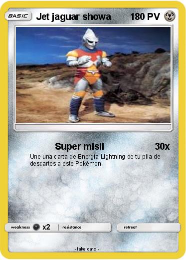 Pokemon Jet jaguar showa