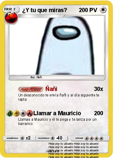 Pokemon ¿Y tu que miras?