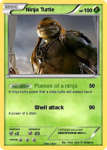 Pokemon Ninja Turtle