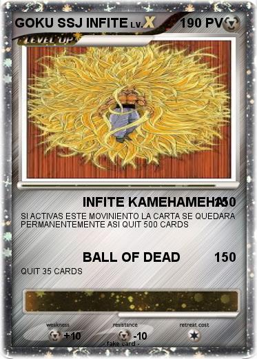 Pokemon GOKU SSJ INFITE