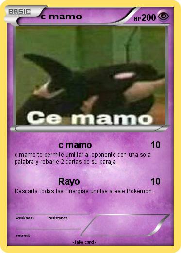 Pokemon c mamo