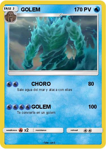 Pokemon GOLEM