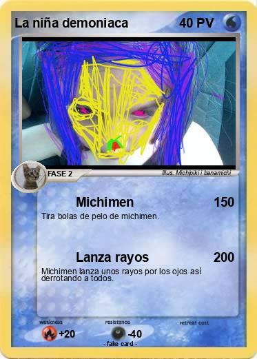 Pokemon La niña demoniaca