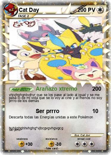 Pokemon Cat Day