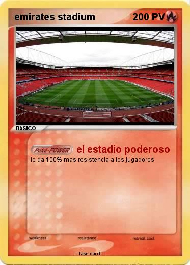 Pokemon emirates stadium