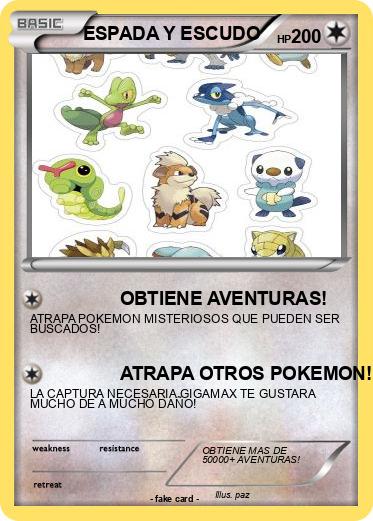 Pokemon ESPADA Y ESCUDO