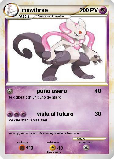 Pokemon mewthree
