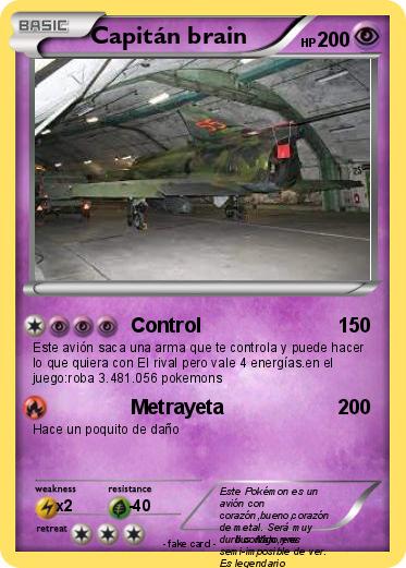 Pokemon Capitán brain