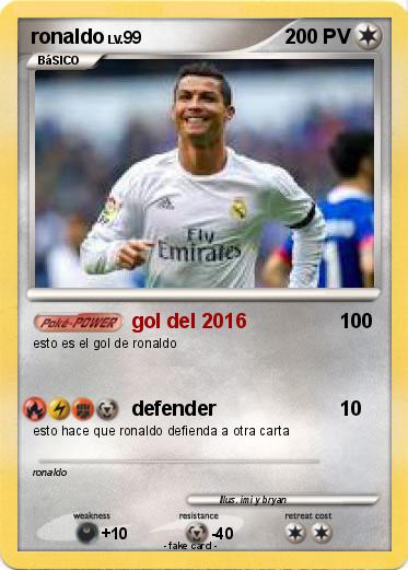 Pokemon ronaldo
