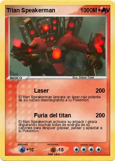 Pokemon Titan Speakerman