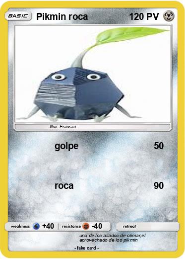 Pokemon Pikmin roca