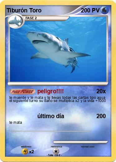 Pokemon Tiburón Toro