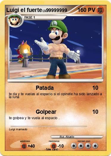Pokemon Luigi el fuerte