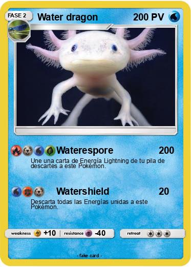 Pokemon Water dragon