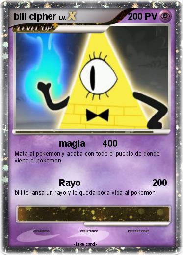 Pokemon bill cipher