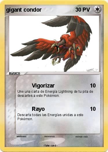 Pokemon gigant condor
